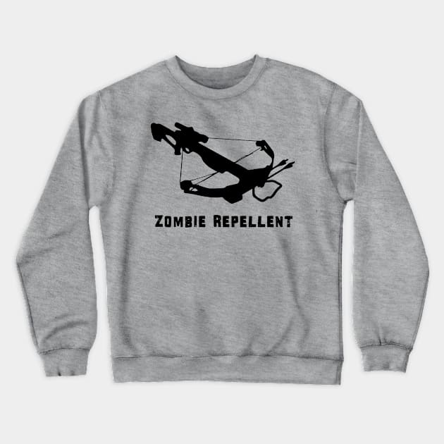 Zombie Repellent - Zombie Zombies Crewneck Sweatshirt by fromherotozero